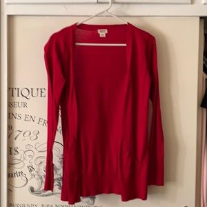 Red mossimo cardigan